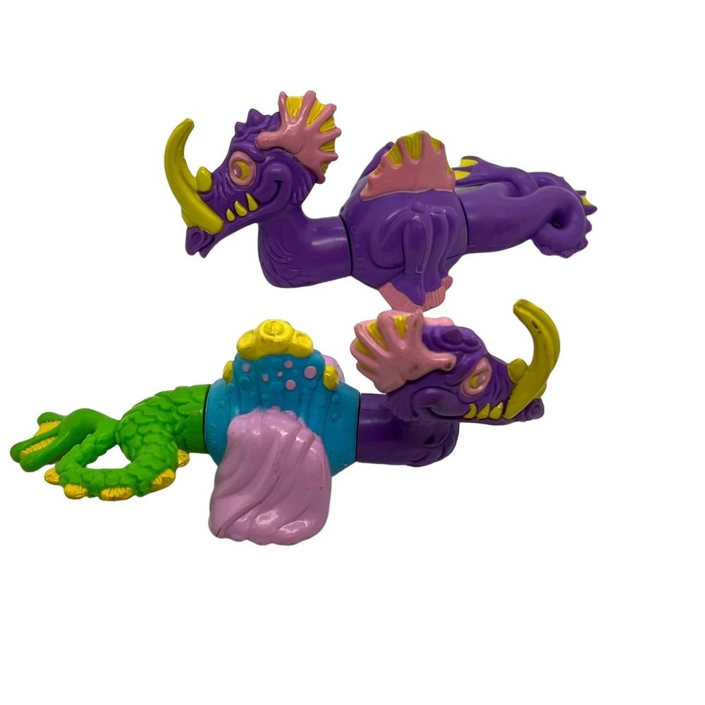 Current, Inc. Set of Plastic Dragons PVC Monster Alien